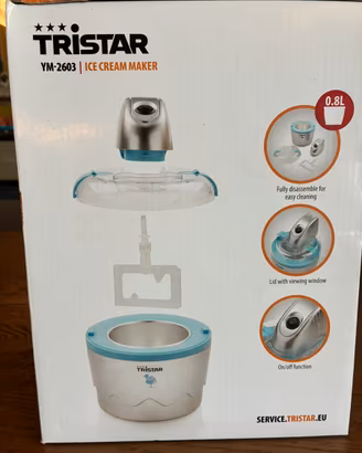 Gelatiera Ice Cream Maker Tristar  YM-2603