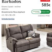 divano e poltrona