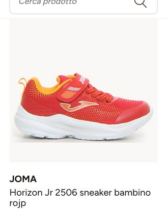 n. 32 JOMA horizon Jr 2506 sneaker bambino rojp
