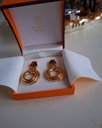 orecchini vintage anni 80 