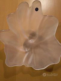 Coppa Royal Copenaghen cristallo satinato Natura