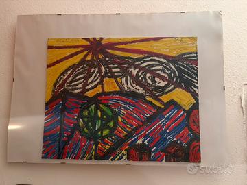 Opera  Bruno Dell’Ava, artista di Chiavenna 1994.