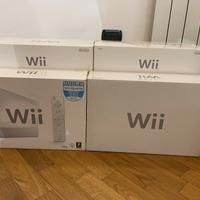 Wii nintendo boxate complete accessori manuali