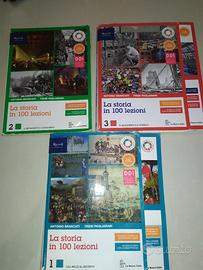 La storia in 100 lezioni vol 1 - 2 - 3