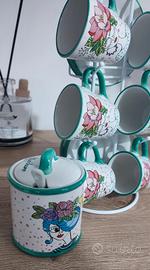 Tazzine e zuccheriera