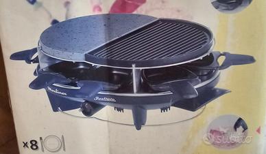 Raclette ovale 8 persone Moulinex NUOVA