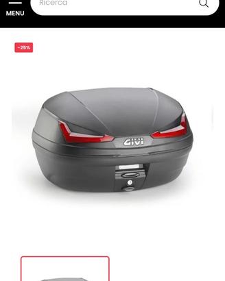 Bauletto givi monolock 45 litri 