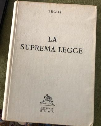 Libro la suprema legge