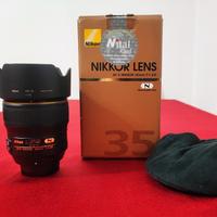 Nikon Nikkor AF-S 35mm f1.4 G Nano Crystal Coat 