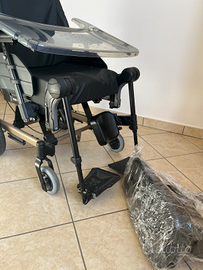 Sedia disabili polivalente