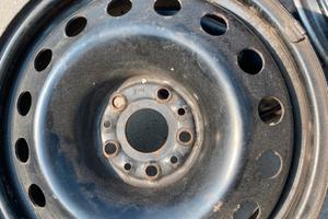 4 Cerchi ferro 16 pollici 5 fori alfa