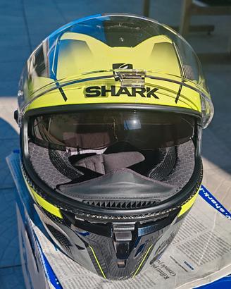 Casco integrale moto Shark in carbonio taglia S