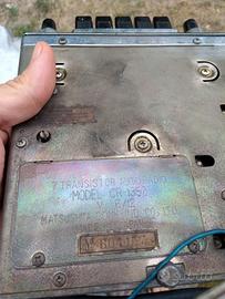 Autoradio Epoca National cr 1352 Panasonic anni 60