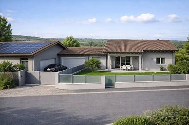 Villa moderna nuova costruzione con ampio giardino