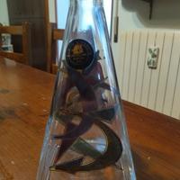 Decanter vintage più 6 bicchieri tumbler