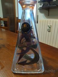 Decanter vintage più 6 bicchieri tumbler