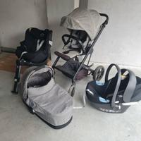 Trio cybex e seggiolino auto