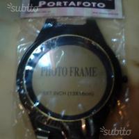 Portafoto da parete/tavolo a orologio da polso