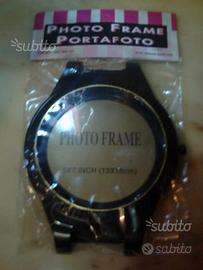 Portafoto da parete/tavolo a orologio da polso