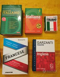 dizionari italiano /inglese /francese 