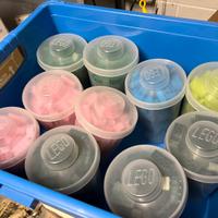 Set di barattoli Lego sfusi