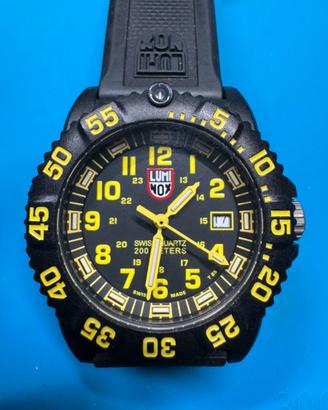 Luminox Navy Seal quarzo carbon 38mm esclusa coron