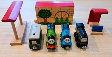 Giocattoli in Legno - Set Chuggington