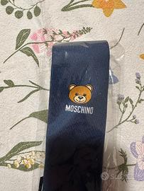 Cravatta Moschino nuova 100% seta