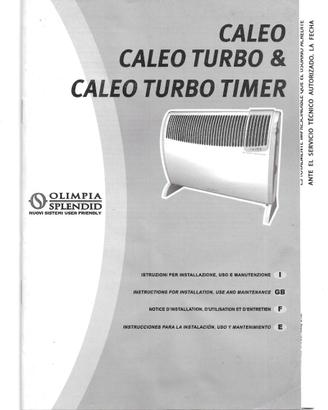 STUFA CALEO turbo