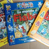 un mondo di fiabe  il bosco la città- set 3 libri 