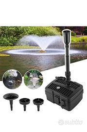 Pompa per laghetto e fontane (filtro) 24W