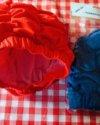 Cuffie turbante set 2 pezzi a 8 euro