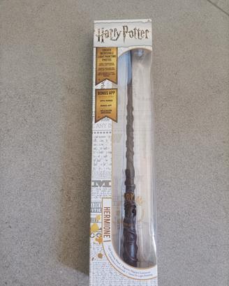 bacchetta Hermione Harry Potter  con luce 