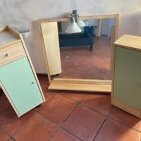 Set specchiera bagno