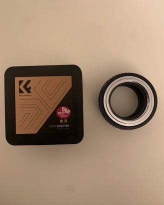 Adattatore K&F per obiettivi