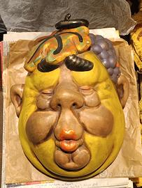Thun Bacco formella vintage maschera 