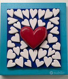 Quadretto cuori 