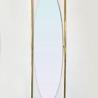 SPECCHIERA CON CORNICE OTTONE | VINTAGE 1970