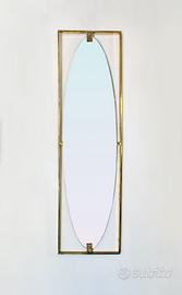SPECCHIERA CON CORNICE OTTONE | VINTAGE 1970