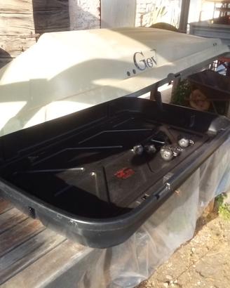 Box da tetto per auto marca Gev
