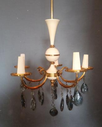 Lampadario modernariato.