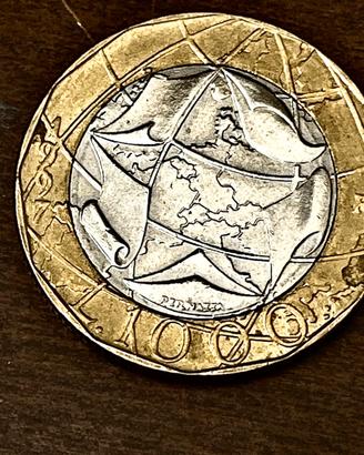 Moneta  rara 1000 lire 1997