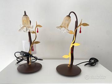 Lampade Irilux vetro e metallo