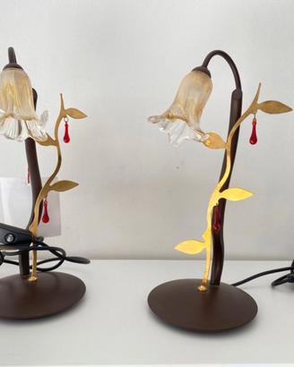 Lampade Irilux vetro e metallo