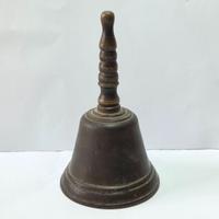 Antica Piccola Campana da mano in bronzo del XIX S