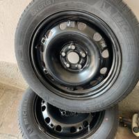 Gomme e cerchi vw Polo 5 fori