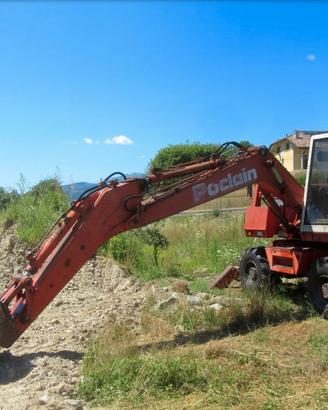 Escavatore poclain 61p motore deutz