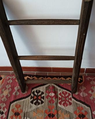 scala rustica in legno Vintage
