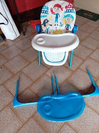 seggiolone bambino piku