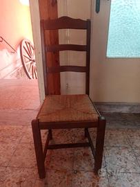 sedie in legno